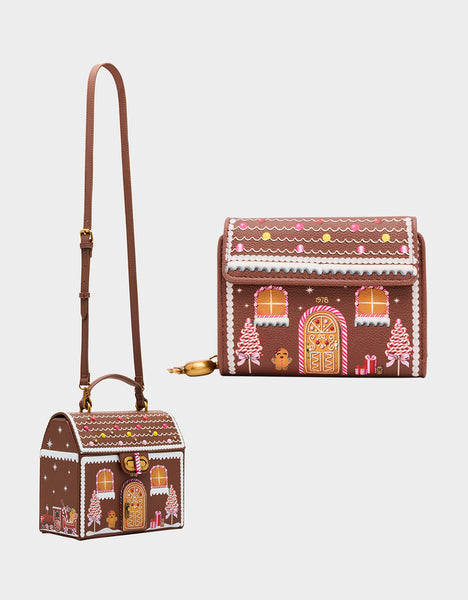 BAKING SPIRITS BRIGHT BUNDLE Women's Holiday Gingerbread Crossbody