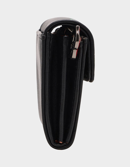 FOREVER HOME WALLET BLACK/MULTI - HANDBAGS - Betsey Johnson