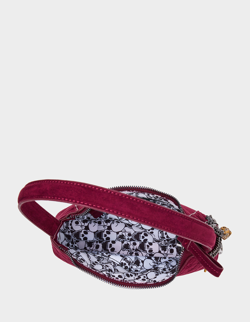 HEADLINER DEBOSS TOP ZIP CHERRY - HANDBAGS - Betsey Johnson - view 4