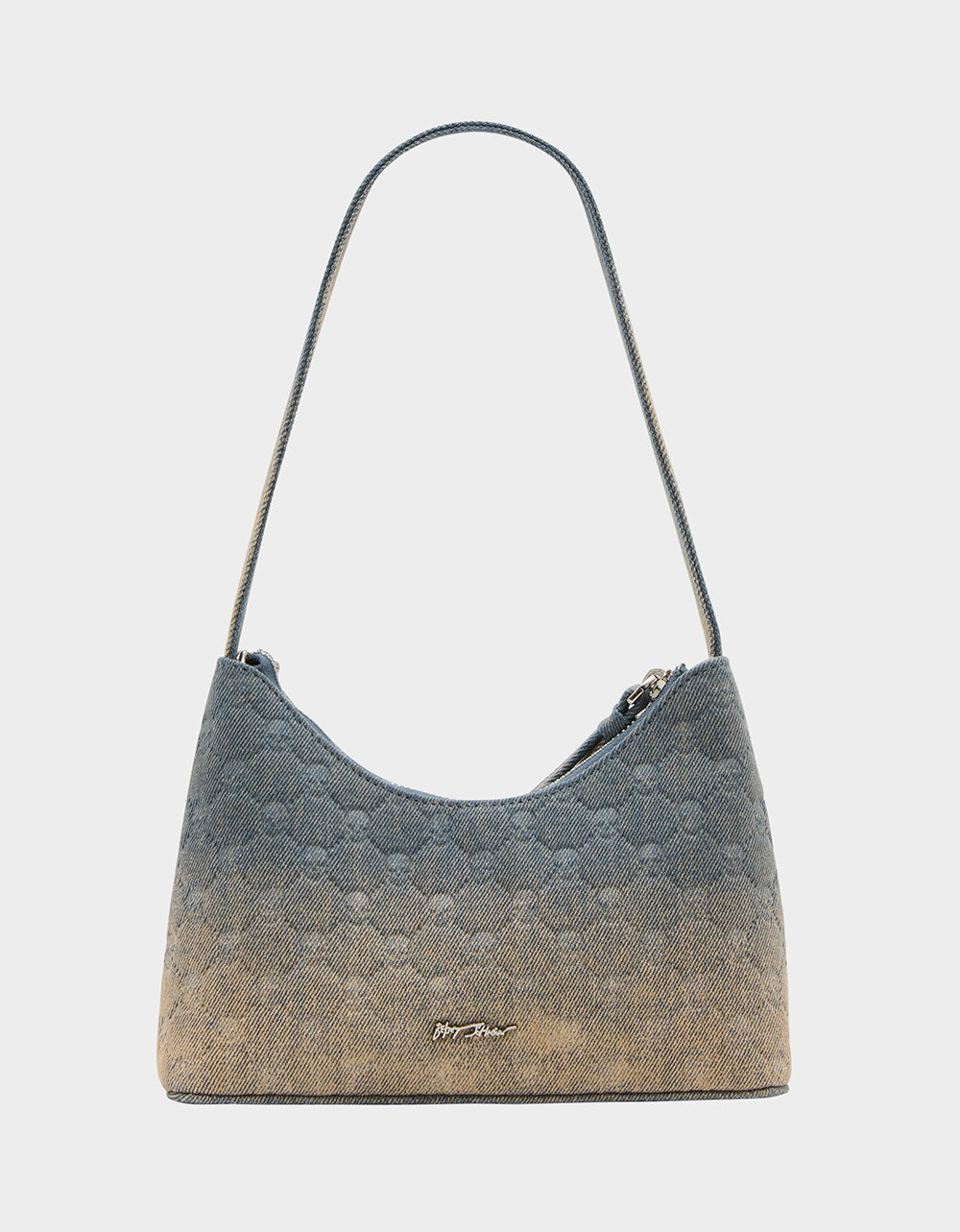 HEADLINER DEBOSS SHOULDER BAG DENIM - view 3