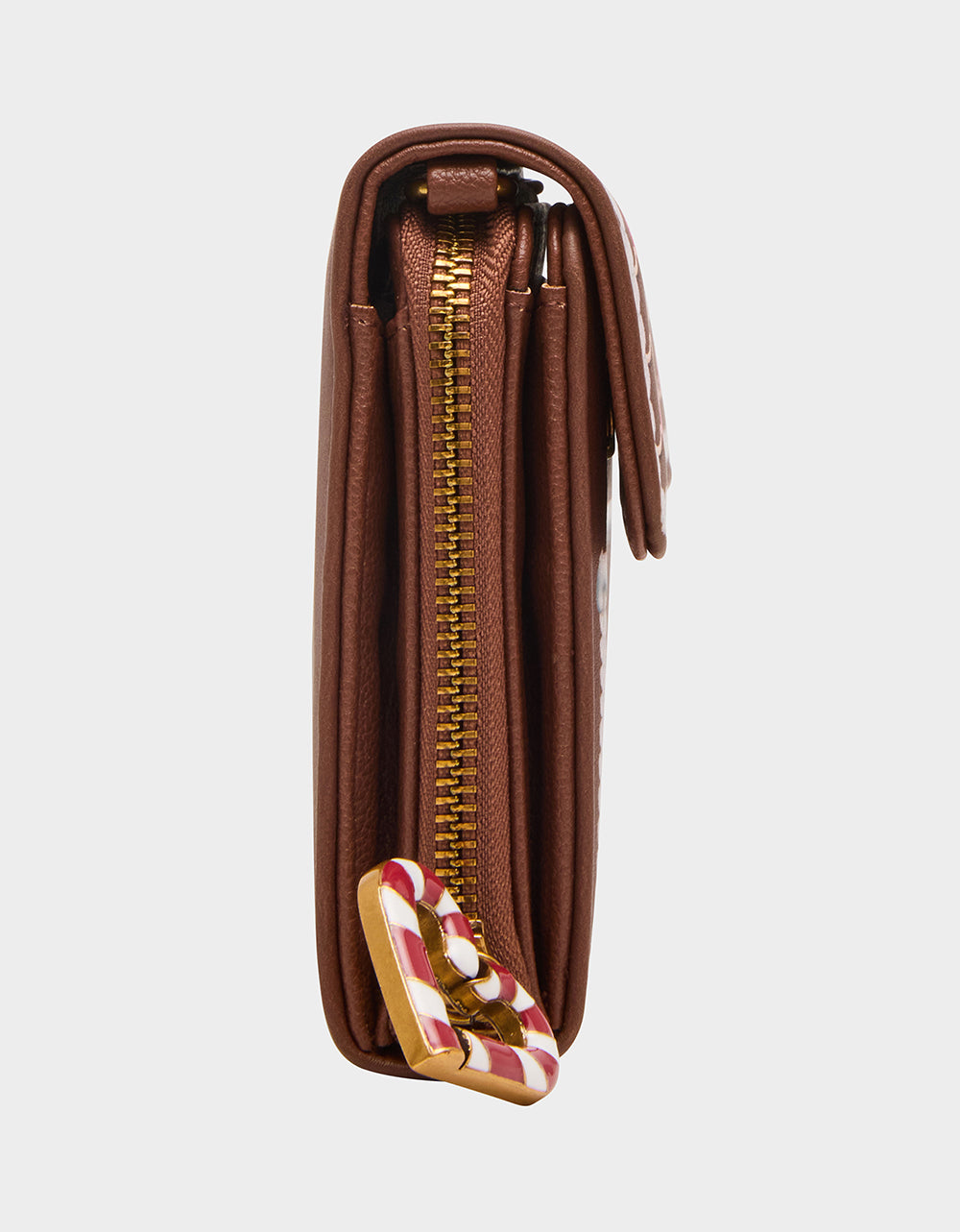 BAKING SPIRITS BRIGHT WALLET ON CHAIN BROWN - HANDBAGS - Betsey Johnson