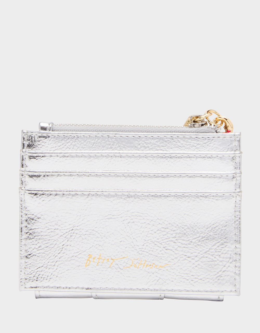 SPACE OUT WALLET SILVER - HANDBAGS - Betsey Johnson