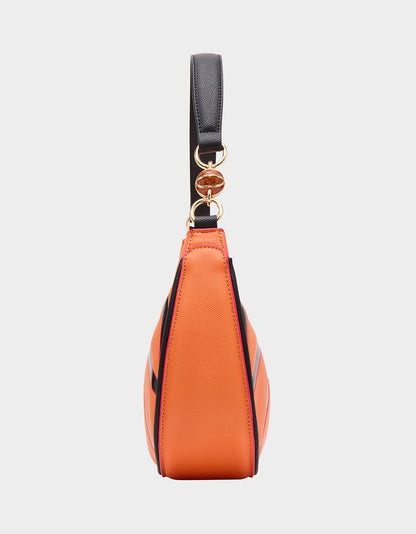 SLAM DUNK SHOULDER BAG ORANGE - HANDBAGS - Betsey Johnson