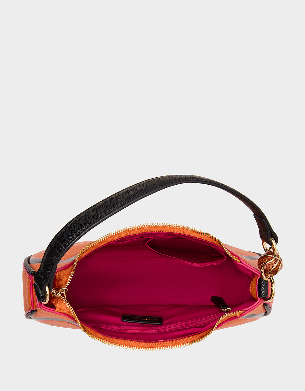 SLAM DUNK SHOULDER BAG ORANGE - HANDBAGS - Betsey Johnson - view 6