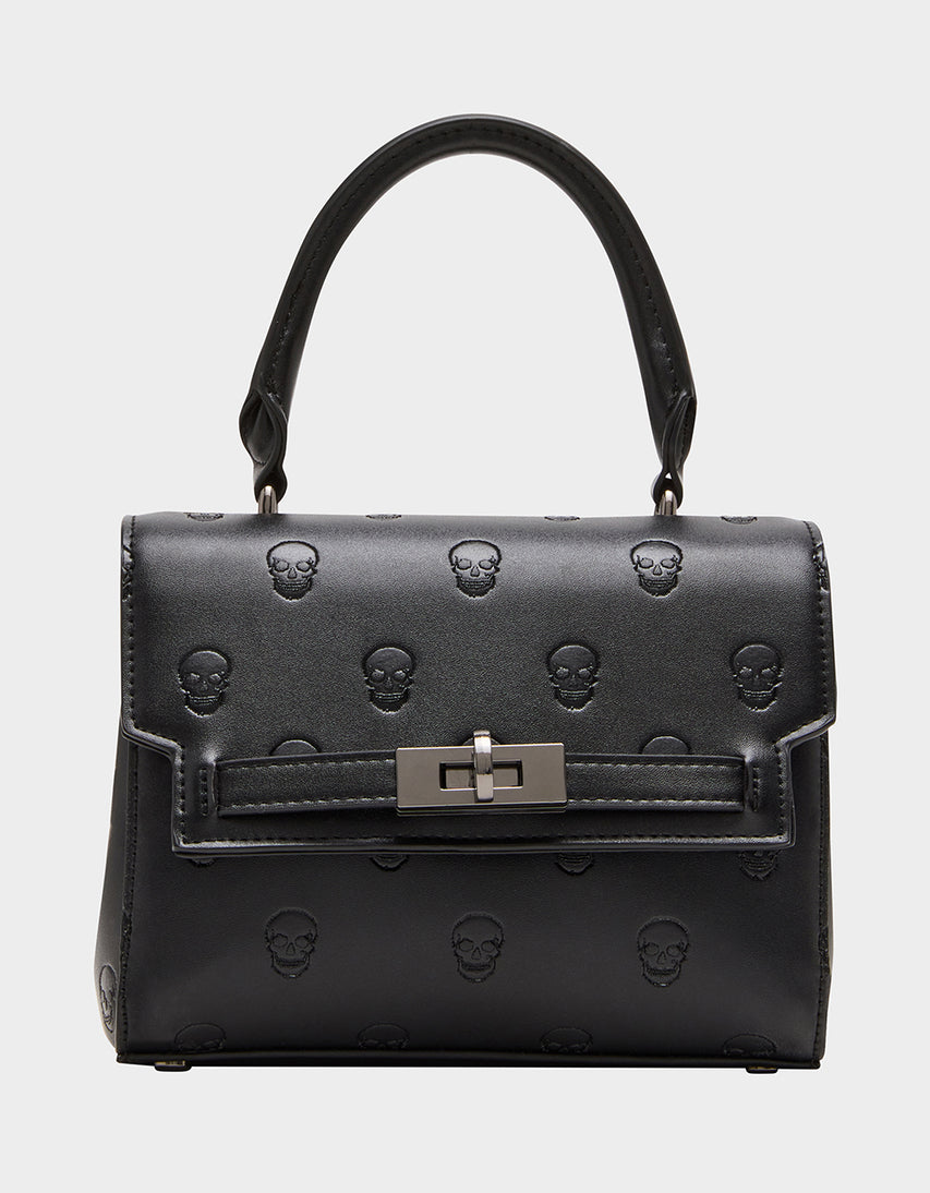 SKULLICIOUS TOP HANDLE BLACK