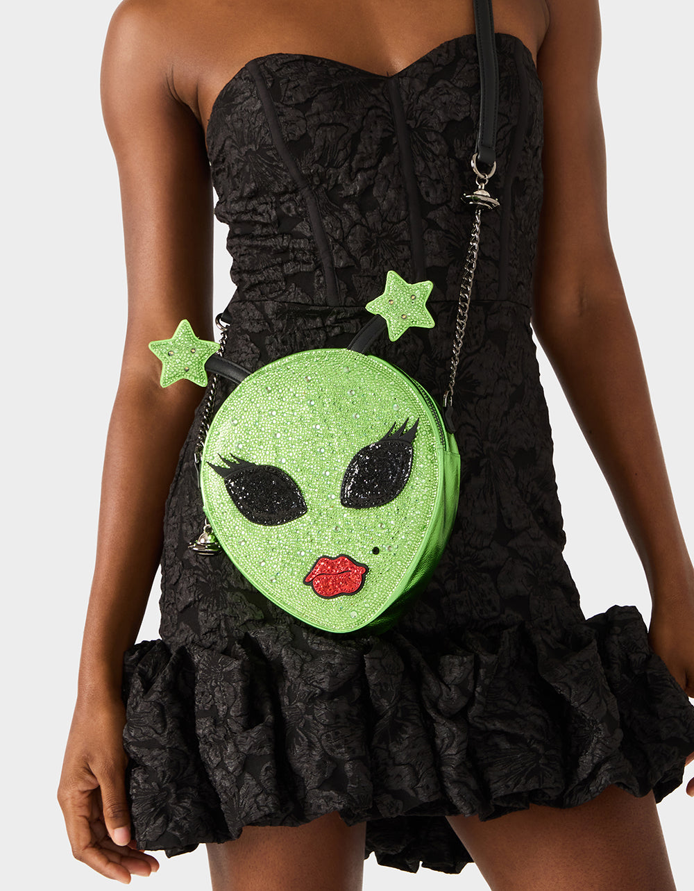 KITSCH OUT OF YOUR ORBIT GREEN - HANDBAGS - Betsey Johnson