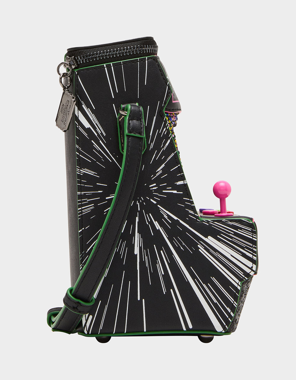 KITSCH SCORED! CROSSBODY BLACK/MULTI - HANDBAGS - Betsey Johnson - view 4