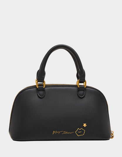 CELESTIAL MINI DOME BLACK - HANDBAGS - Betsey Johnson
