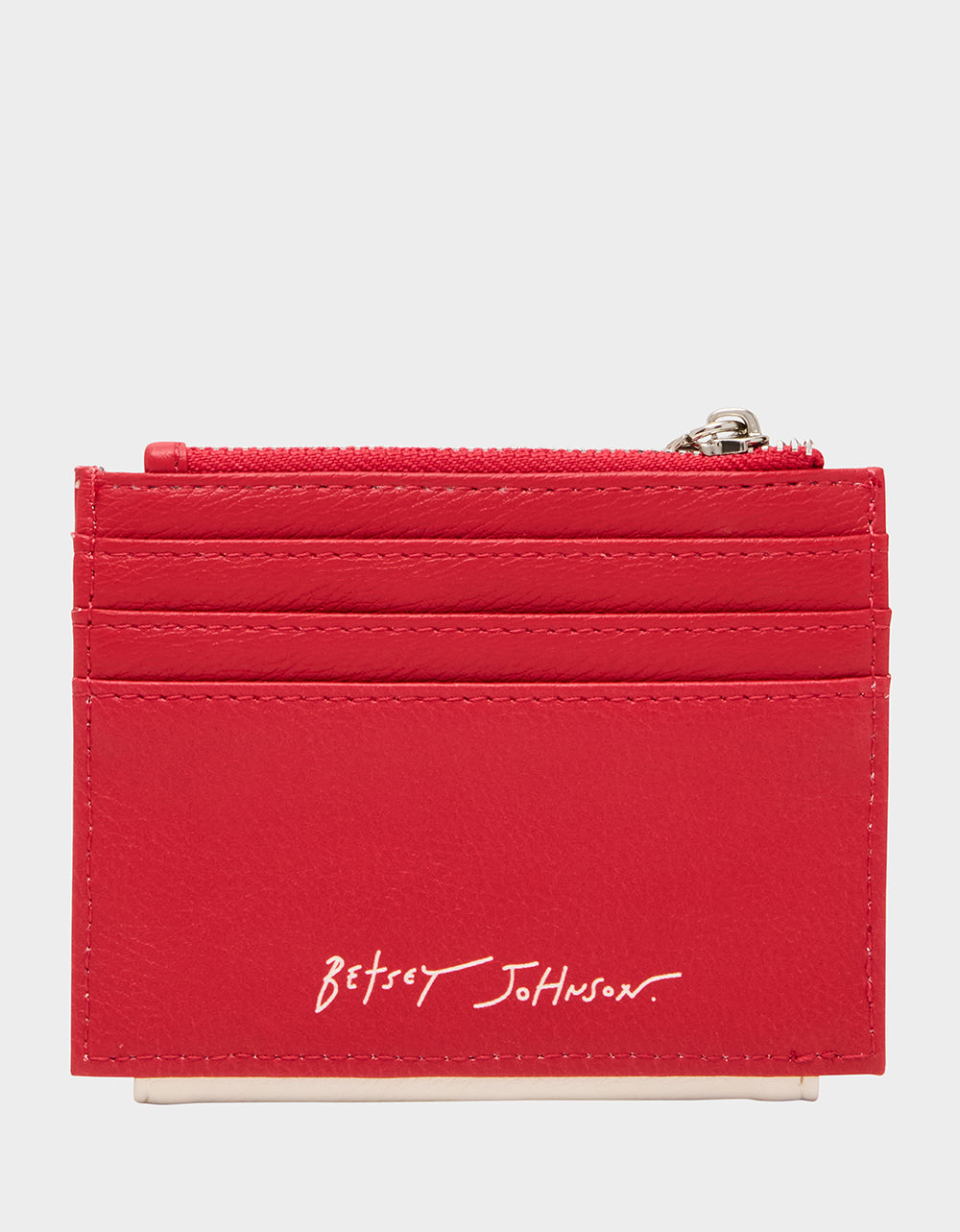 PLAYING THE FIELD WALLET CREAM - HANDBAGS - Betsey Johnson