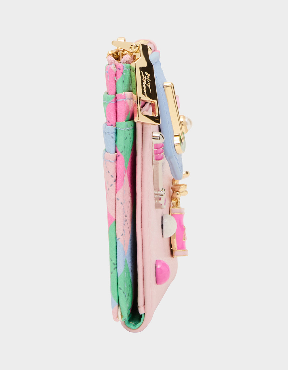 19TH HOLE WALLET PINK MULTI - HANDBAGS - Betsey Johnson