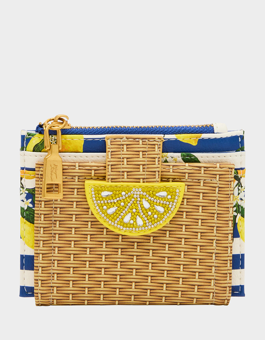 ZEST FOR LIFE WALLET NATURAL - HANDBAGS - Betsey Johnson