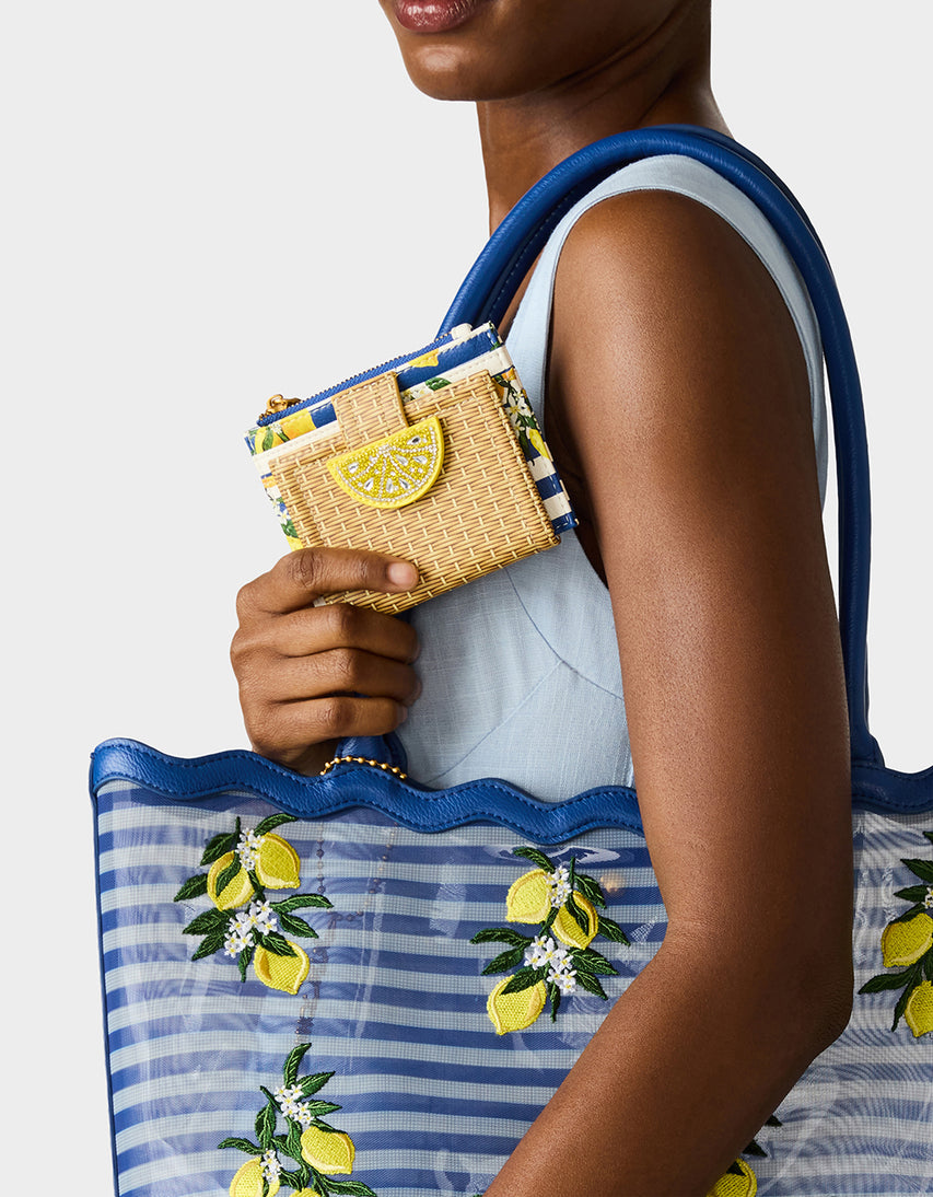 ZEST FOR LIFE WALLET NATURAL - HANDBAGS - Betsey Johnson