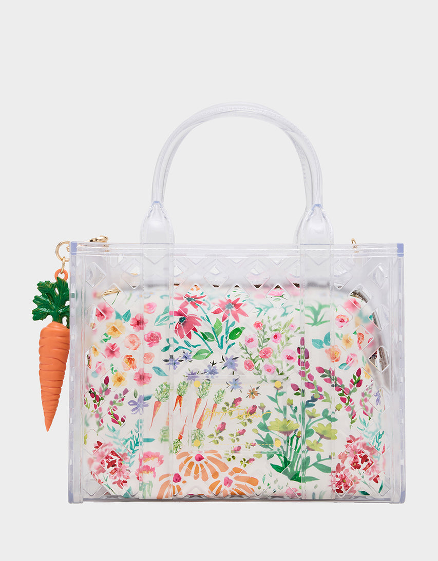 JAMMIN CLEAR SATCHEL - HANDBAGS - Betsey Johnson