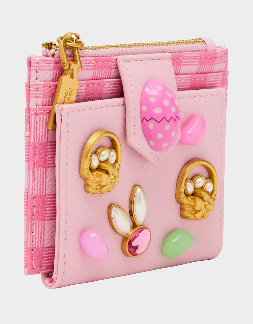 A TISKET A TASKET WALLET PINK MULTI - HANDBAGS - Betsey Johnson - view 2