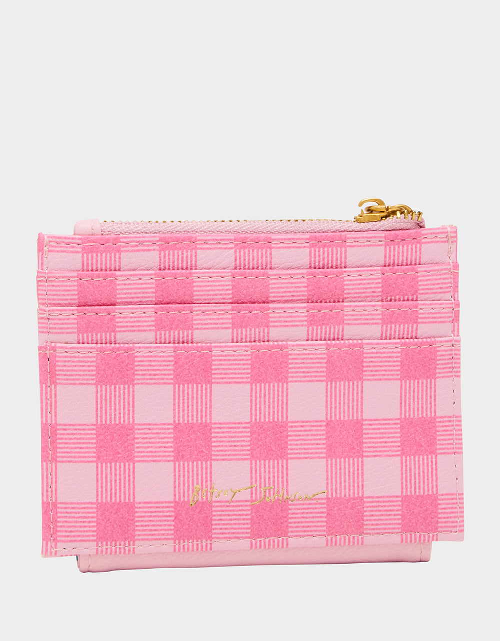 A TISKET A TASKET WALLET PINK MULTI - HANDBAGS - Betsey Johnson