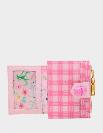 A TISKET A TASKET WALLET PINK MULTI - HANDBAGS - Betsey Johnson