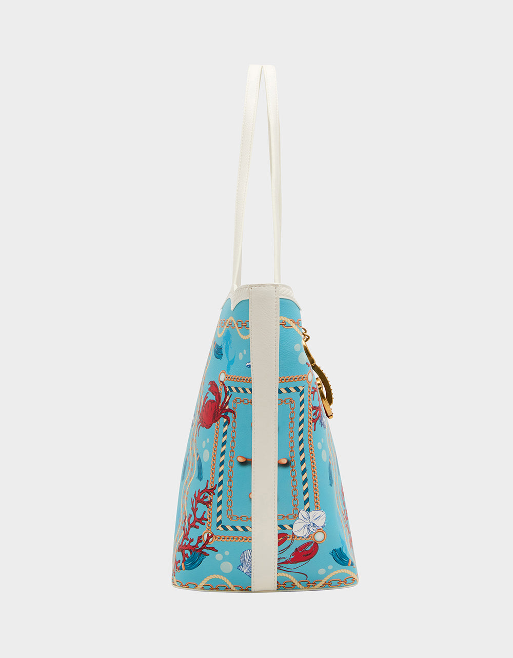 NAUTI & NICE TOTE BLUE/MULTI - HANDBAGS - Betsey Johnson - view 3