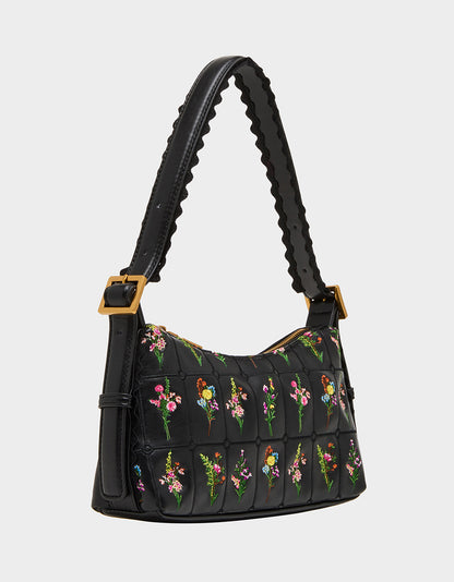 PRAIRIE SHOULDER BLACK/MULTI - HANDBAGS - Betsey Johnson