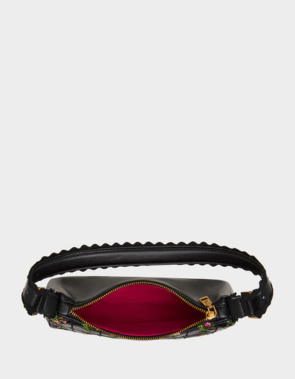 PRAIRIE SHOULDER BLACK/MULTI - HANDBAGS - Betsey Johnson