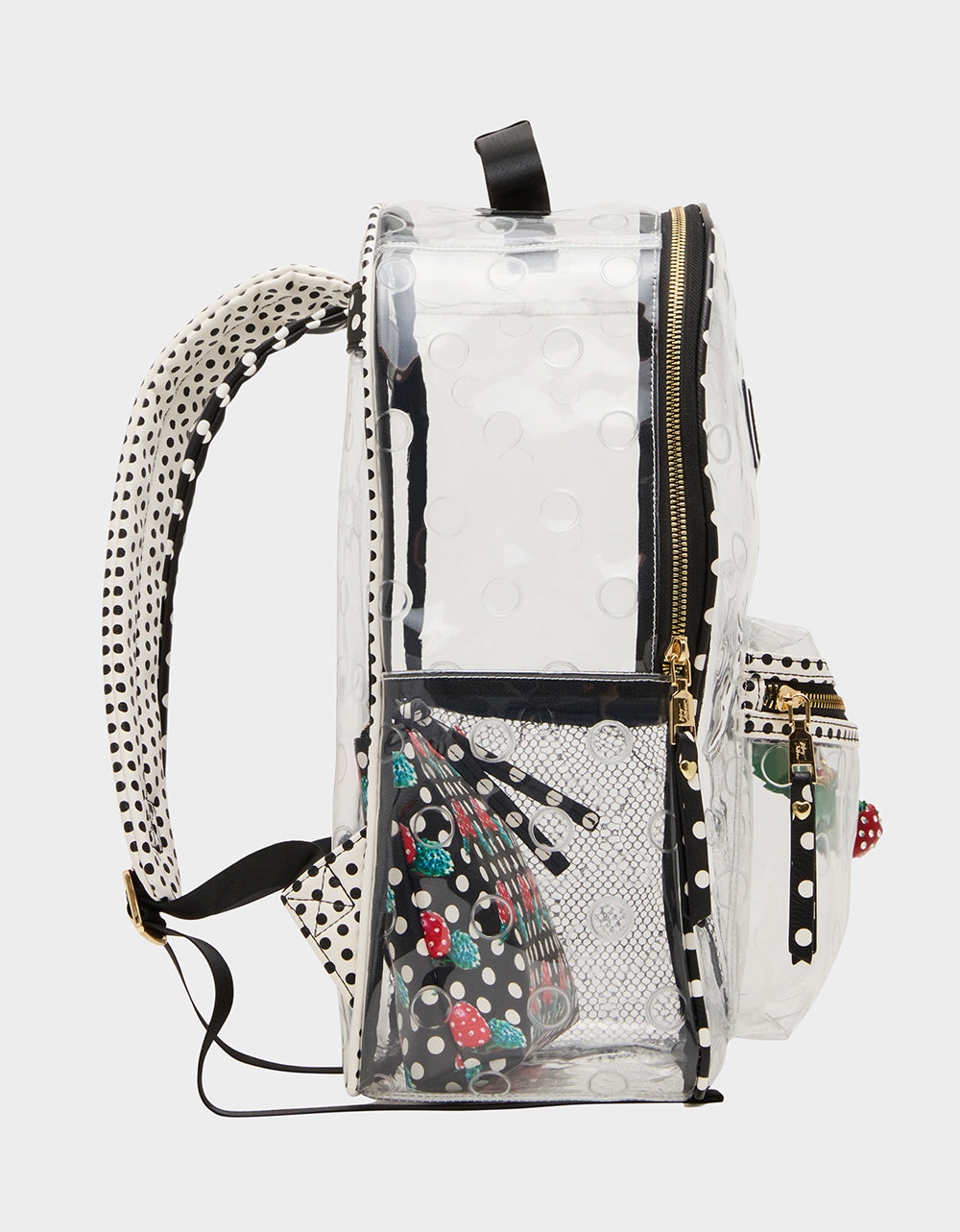 CLEAR BACKPACK DOTS - HANDBAGS - Betsey Johnson - view 6