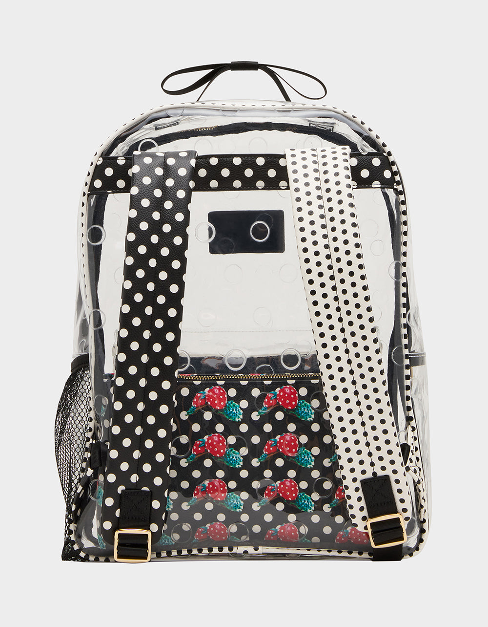 Women's Clear Backpack in Dots