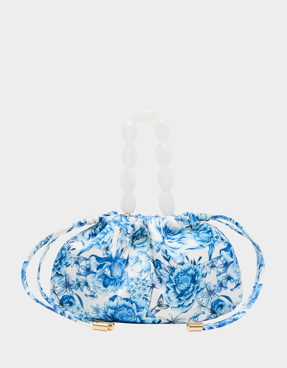 DRAWSTRING POUCH BLUE - HANDBAGS - Betsey Johnson