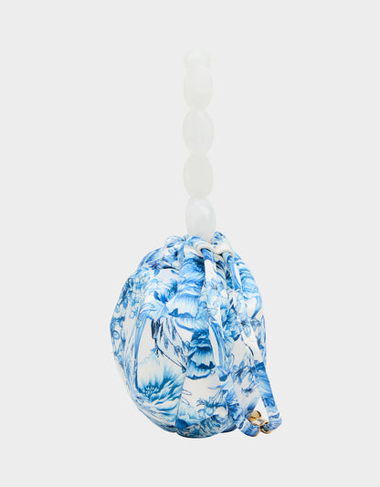 DRAWSTRING POUCH BLUE - HANDBAGS - Betsey Johnson