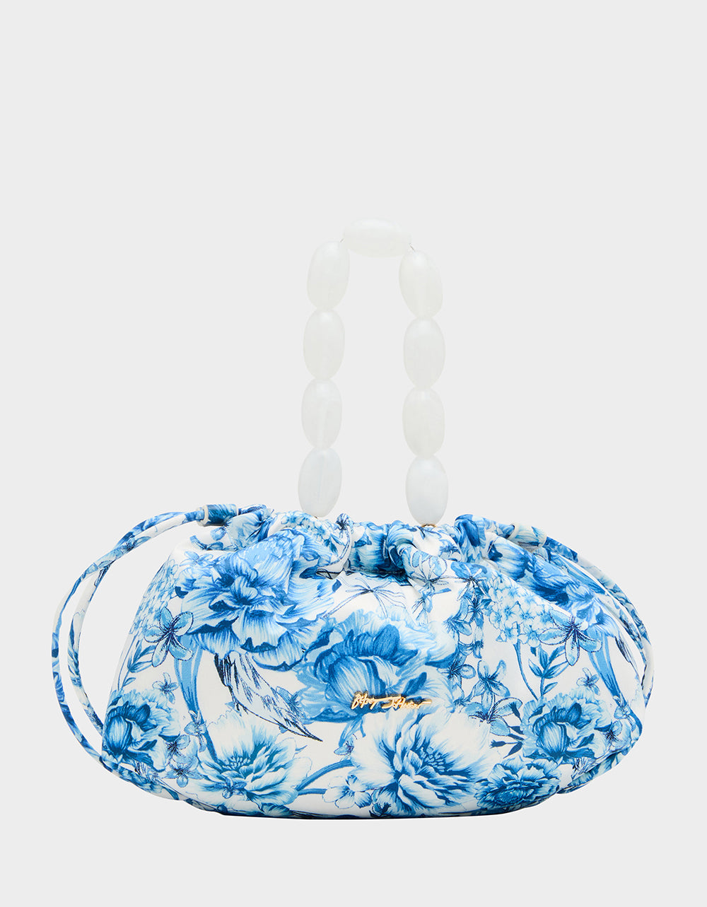 DRAWSTRING POUCH BLUE - HANDBAGS - Betsey Johnson - view 5