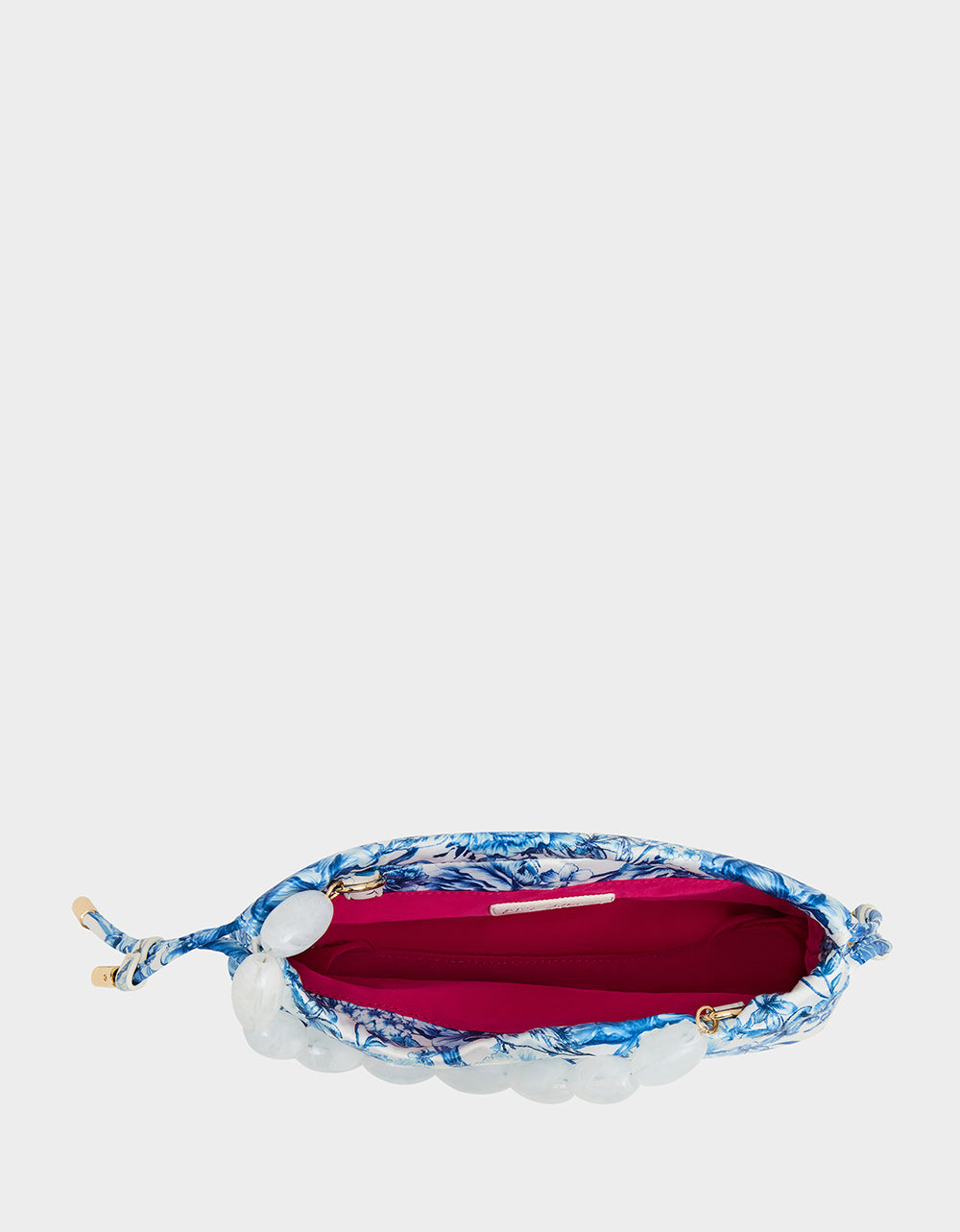DRAWSTRING POUCH BLUE - HANDBAGS - Betsey Johnson - view 6