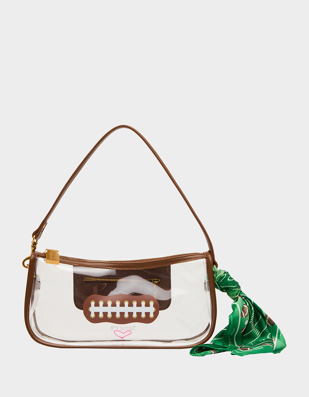 MISS TOUCHDOWN SHOULDER CLEAR - HANDBAGS - Betsey Johnson