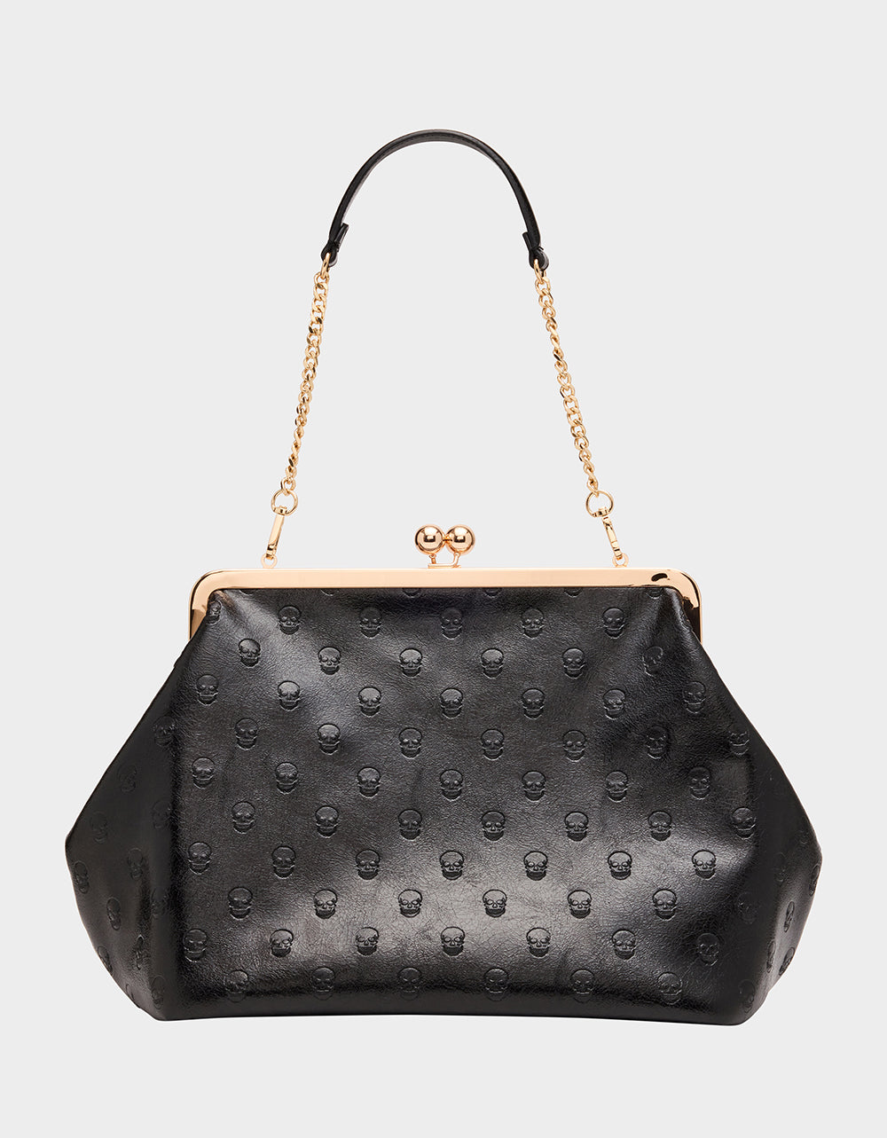 OVERSIZE CLUTCH BLACK - HANDBAGS - Betsey Johnson