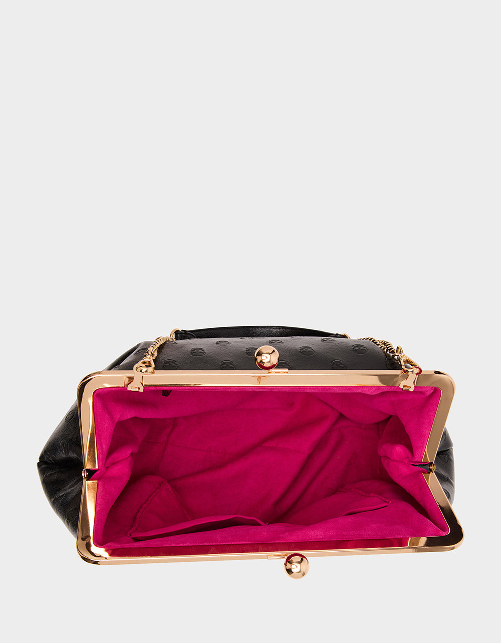 OVERSIZE CLUTCH BLACK - HANDBAGS - Betsey Johnson - view 4