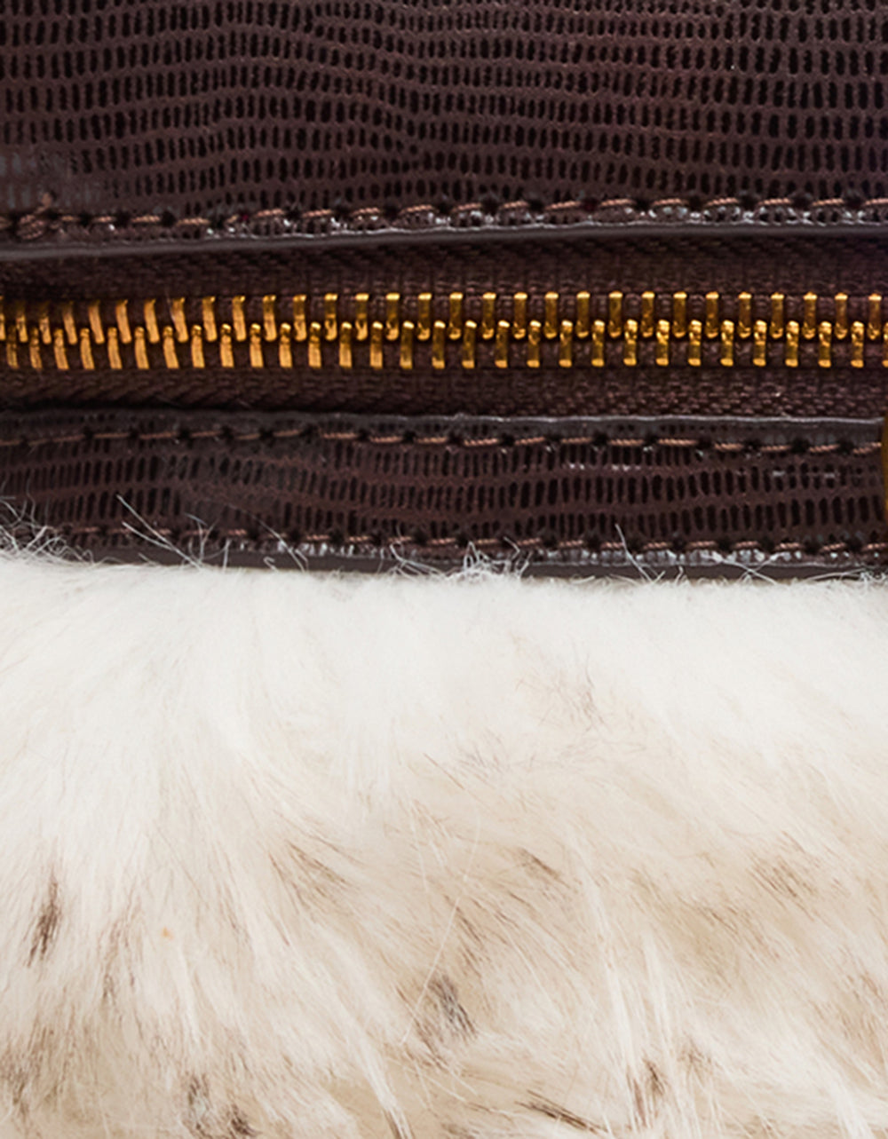 FAUX FUR VANITY CROSSBODY OFF WHITE - view 6