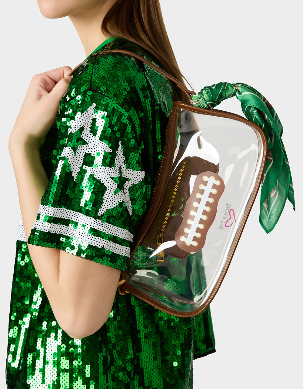 MISS TOUCHDOWN SHOULDER CLEAR - HANDBAGS - Betsey Johnson - view 2