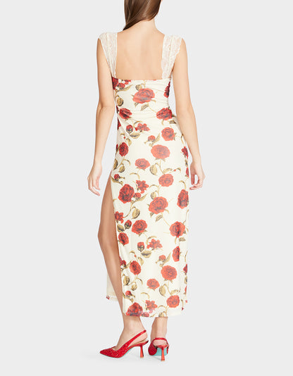 CAMILLE MAXI DRESS OFF WHITE - APPAREL - Betsey Johnson