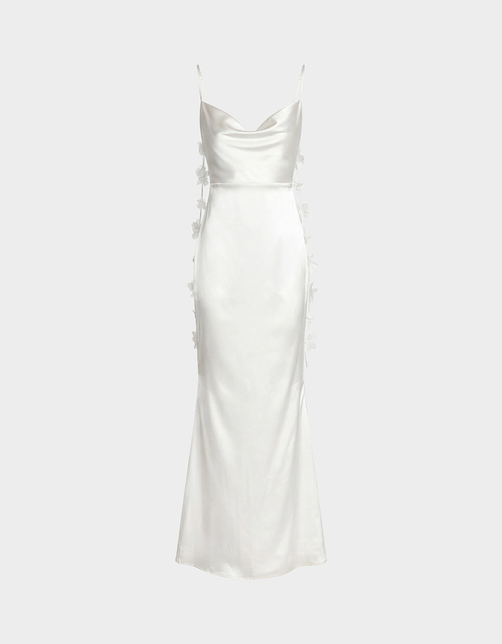 satin dress white Jasmine Strapless Maxi / | MESHKI Dress Measures 11 Longer At Back Maxi Dress White Silk Summer