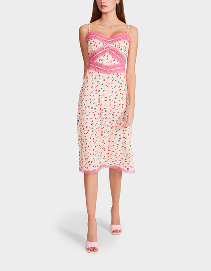 BETSEYS SLEEVELESS RIBBON DRESS CORAL - APPAREL - Betsey Johnson