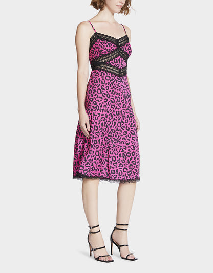 BETSEYS SLEEVELESS RIBBON DRESS HOT PINK - APPAREL - Betsey Johnson