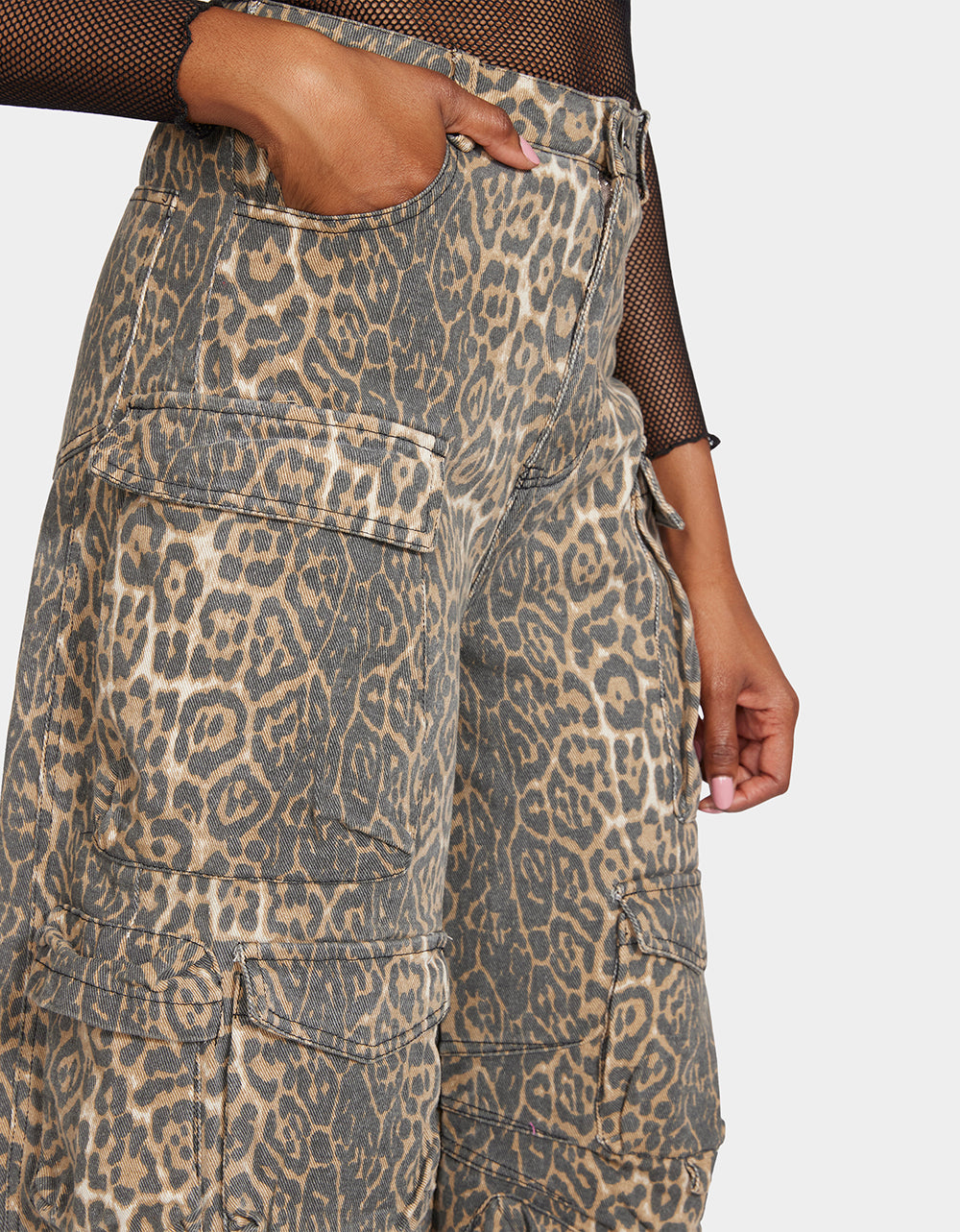 Bershka Leopard Print Jeans Leopardati Jeans Leopard Hotsell