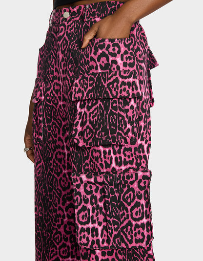 AMI CARGO PANTS PINK - APPAREL - Betsey Johnson