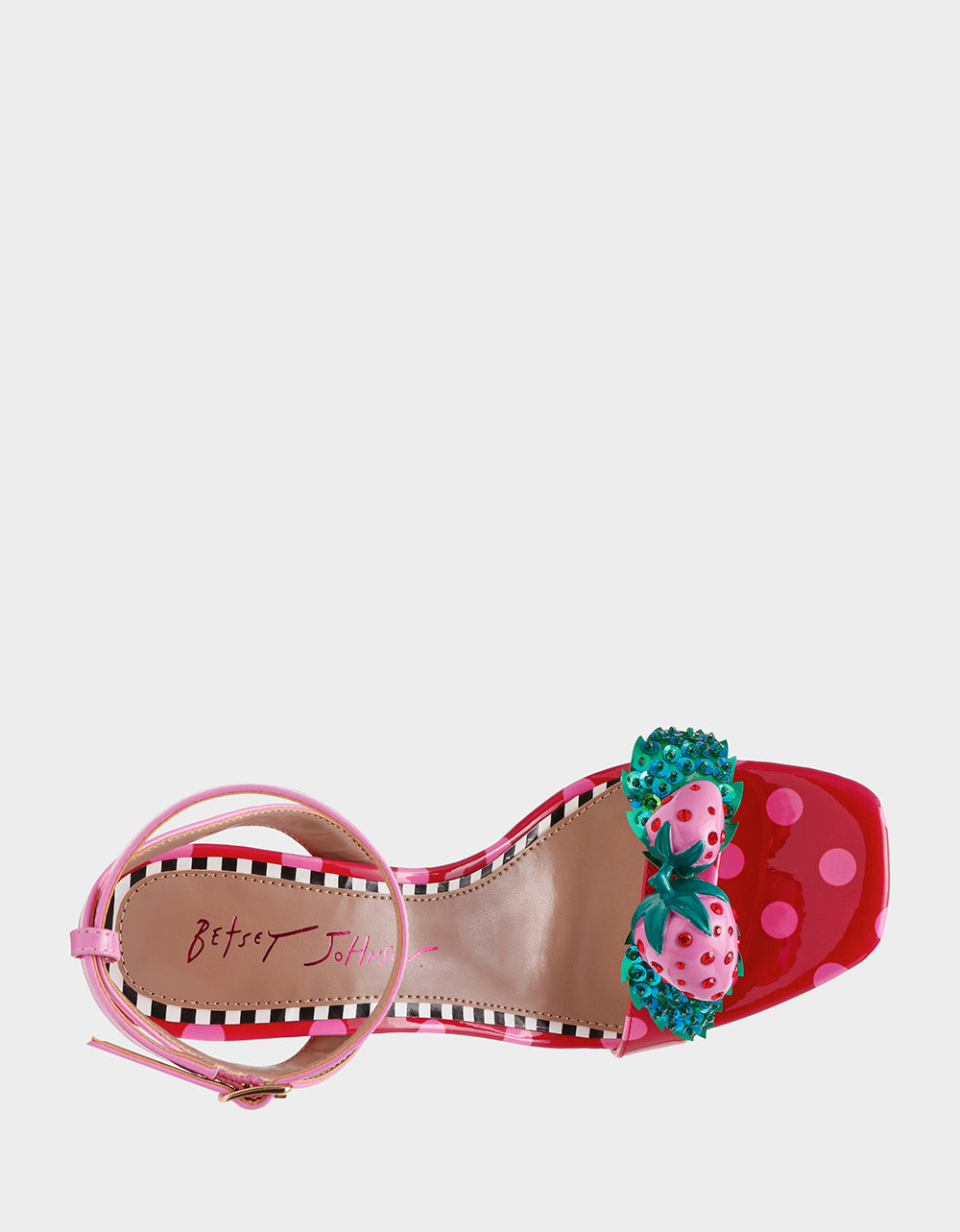 ADDISON RED/PINK MULTI - SHOES - Betsey Johnson