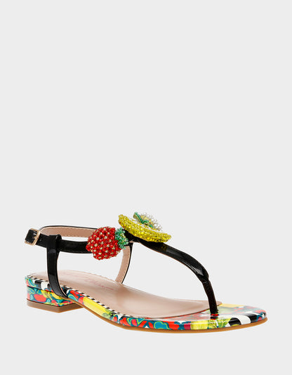 ANISTON BLACK MULTI - SHOES - Betsey Johnson