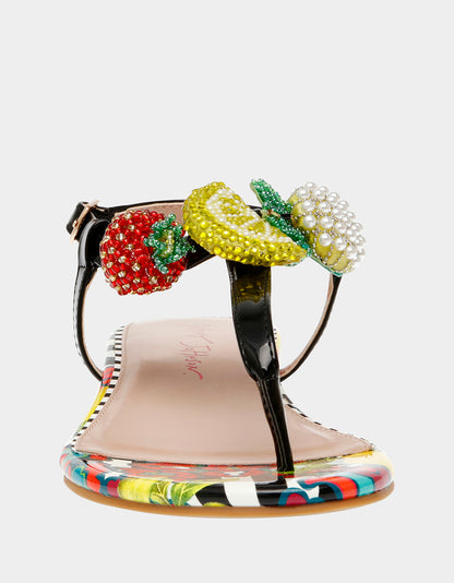 ANISTON BLACK MULTI - SHOES - Betsey Johnson