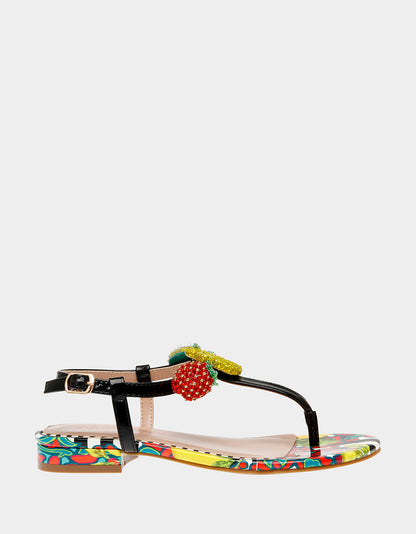 ANISTON BLACK MULTI - SHOES - Betsey Johnson