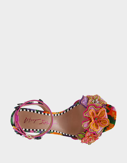 ANNALEE FLORAL MULTI - SHOES - Betsey Johnson