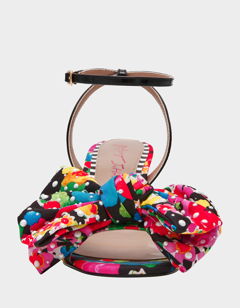 ARDEN BLACK MULTI FLORAL - SHOES - Betsey Johnson - view 3