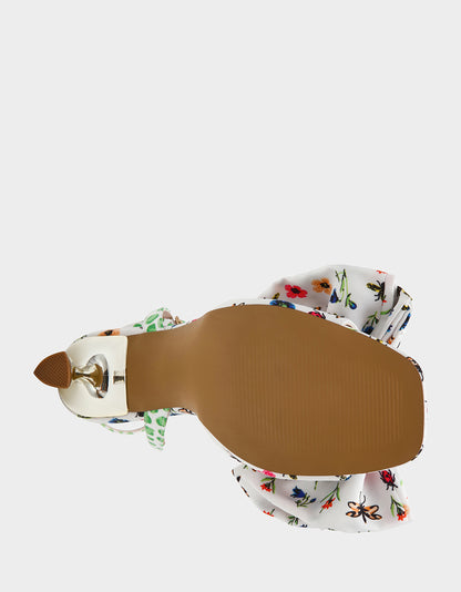 ARDEN WHITE MULTI - SHOES - Betsey Johnson