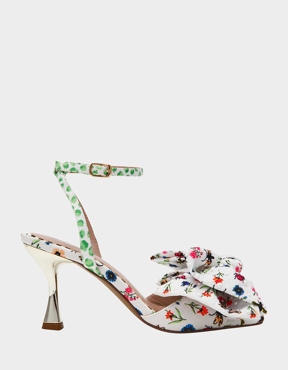 ARDEN WHITE MULTI - SHOES - Betsey Johnson