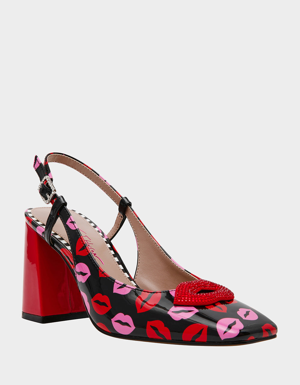 ASHHLEY MULTI LIPS - SHOES - Betsey Johnson