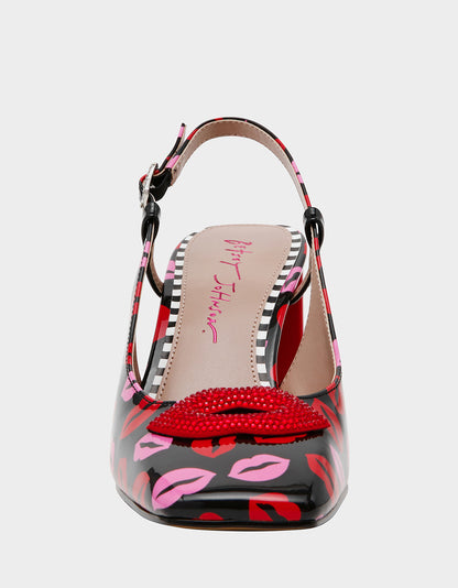ASHHLEY MULTI LIPS - SHOES - Betsey Johnson